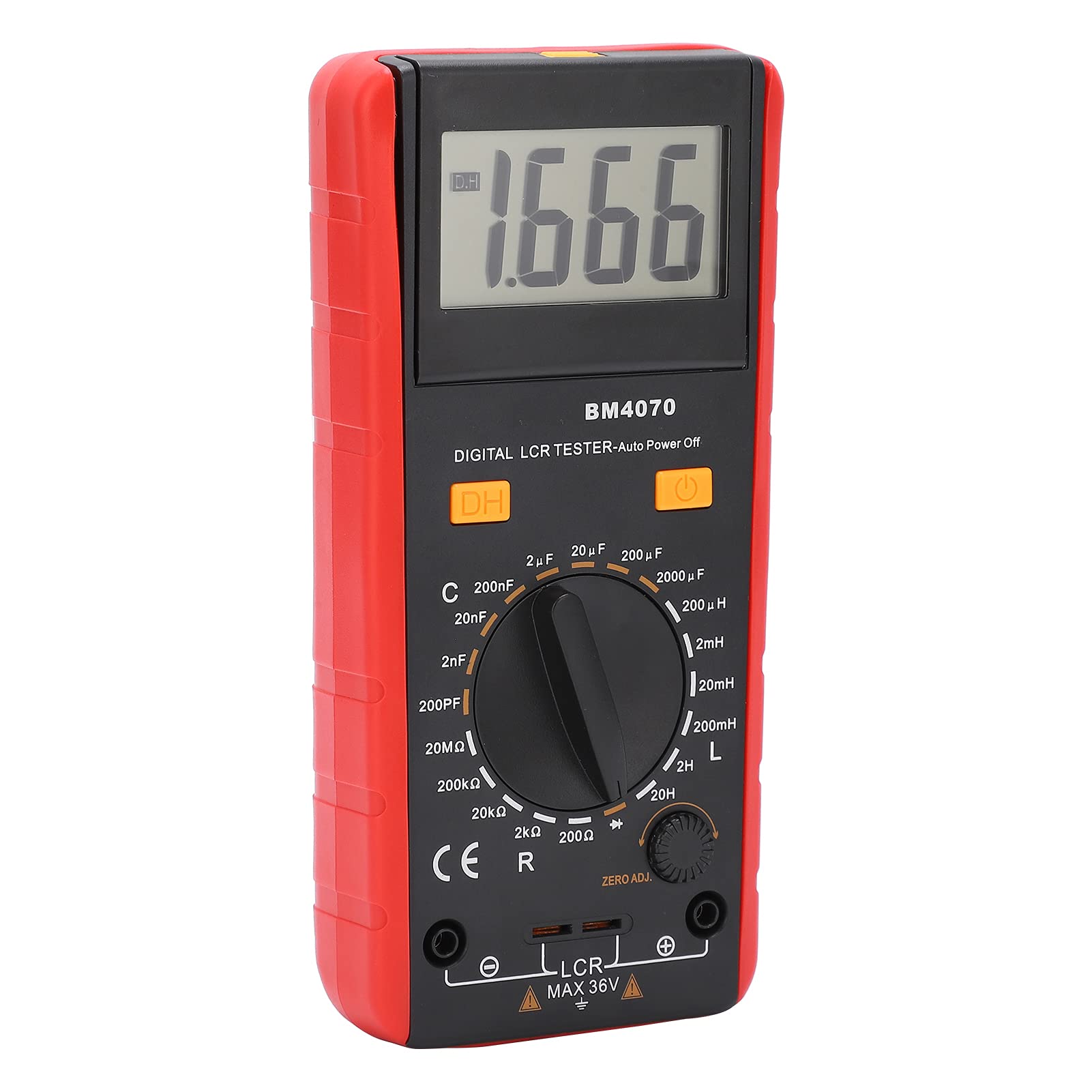 BM4070 Kompaktes LCD-Multimeter – Tragbares Leistungsmessgerät für Industrielle Widerstands- und Stromstärkeprüfungen