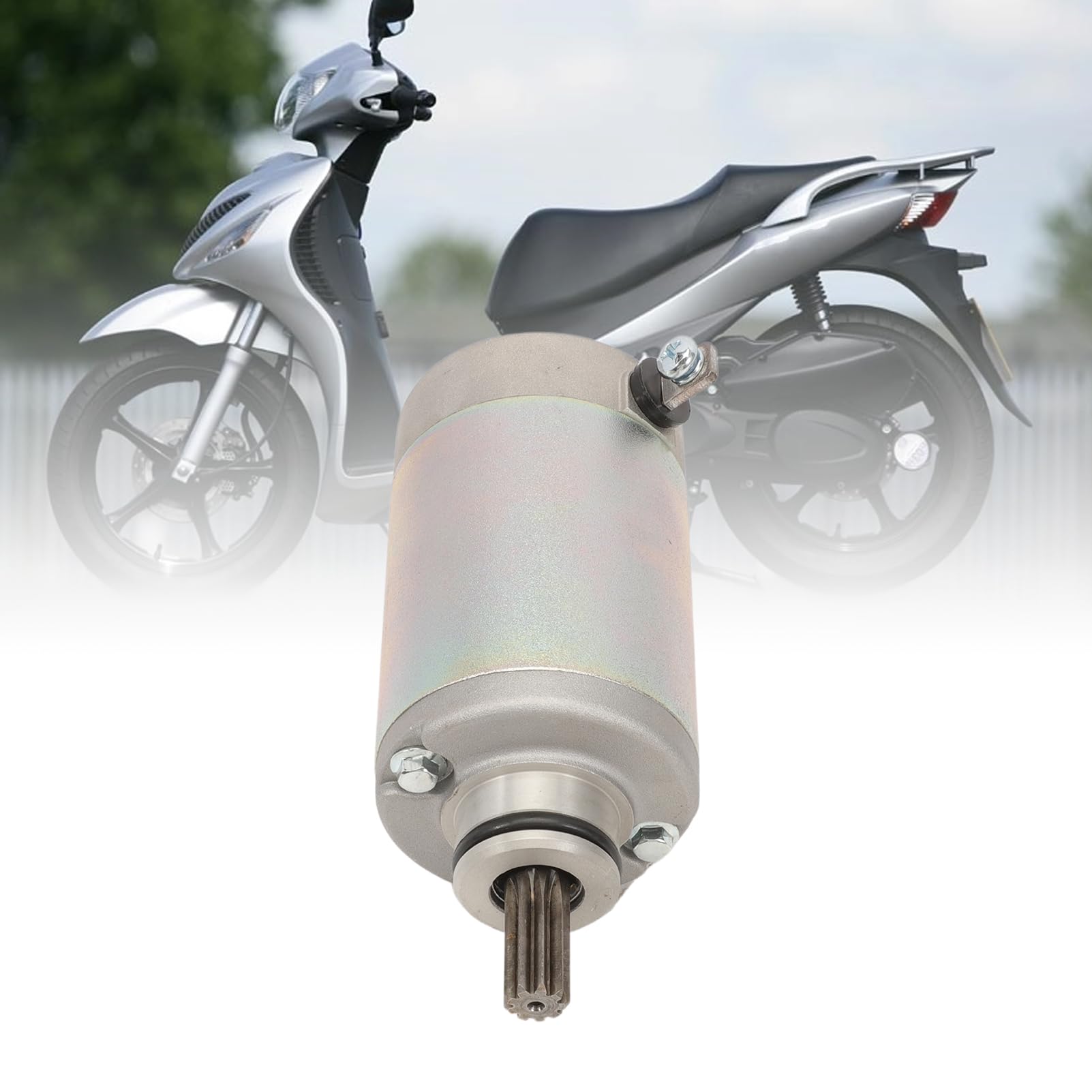 Démarreur compatible avec Suzuki AN 250 400 Burgman, UC 125 Epicuro, UX 125 150 Sixteen, UH 125 150 200 Burgman