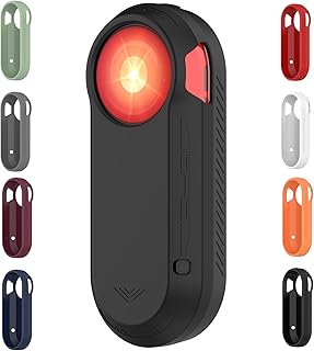 Compatible with Garmin Varia RTL515 Protective Case Cover, Smartwatch Silicone Protective Case Cover Shell Protector Coverage(Black)