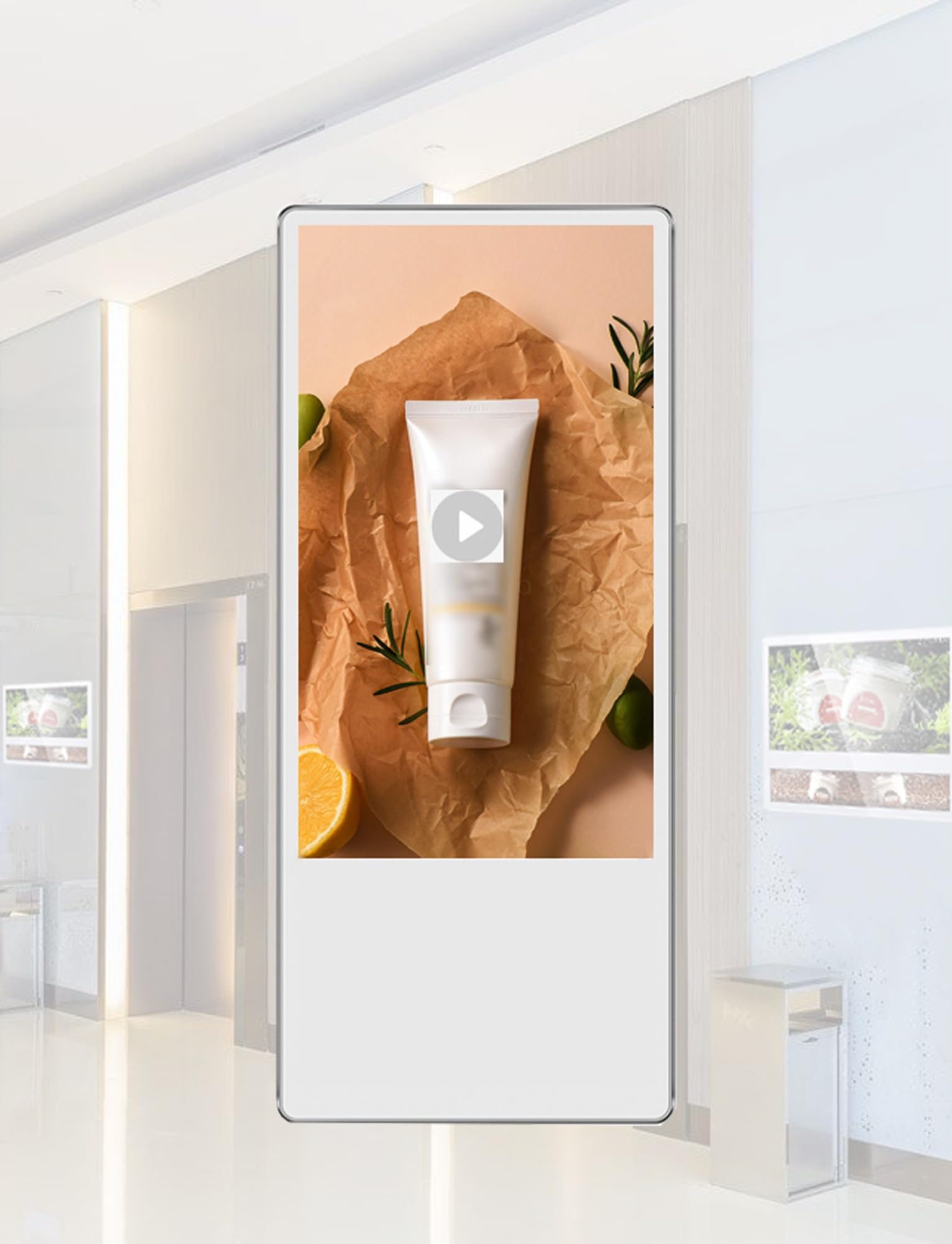 Naścienna tablica do pisania wiadomości LED, wyświetlacz Digital Signage, stojak na plakaty do sklepu, hotelu, szkoły