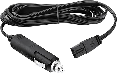 Adaptador de cargador de coche de 12 V compatible con Frigidaire EFMIS183-SS Retro Mini Nevera Cargador de batería portátil