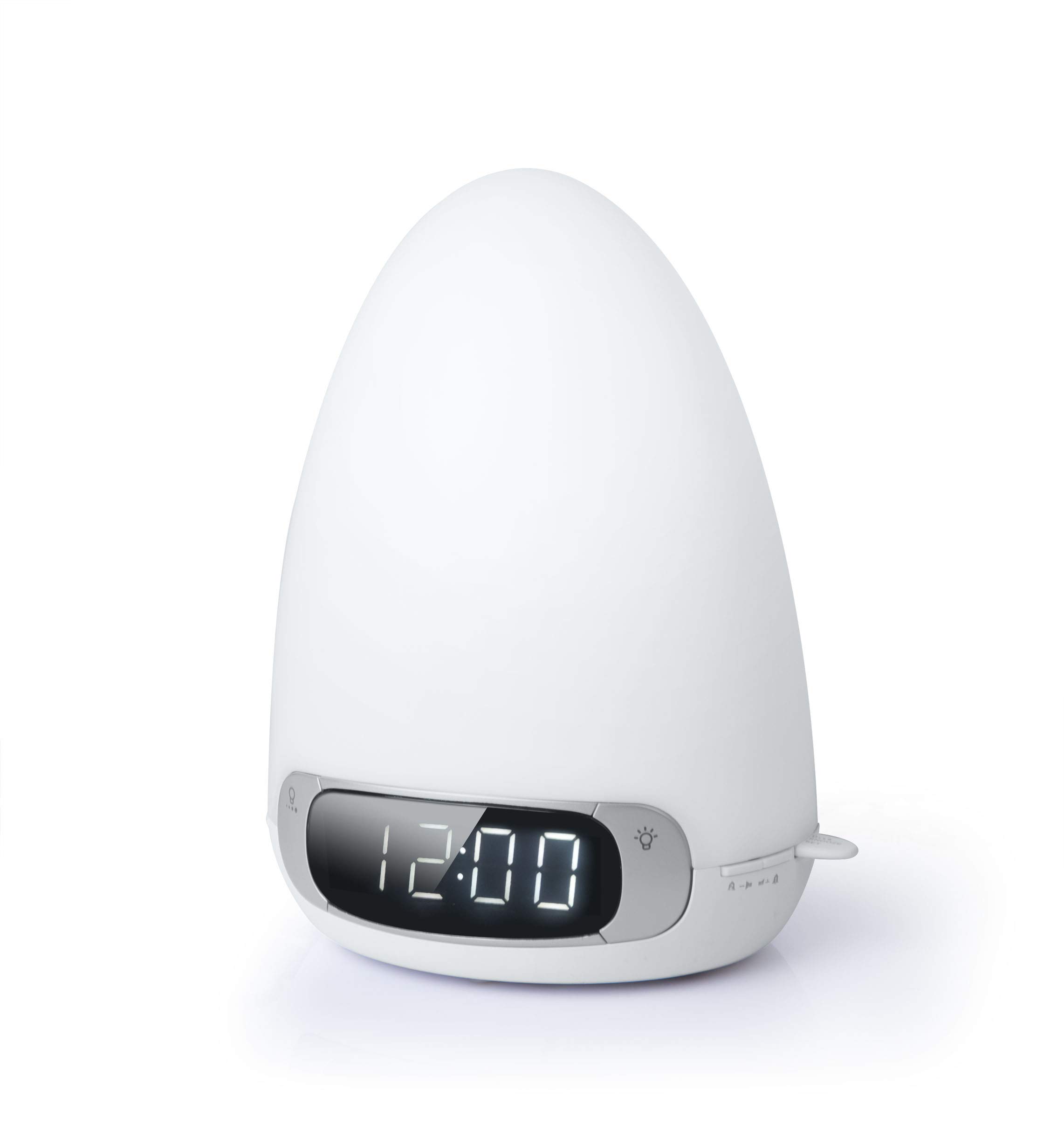 Muse ML-35 BT alarm clock radio connected to a smartphone