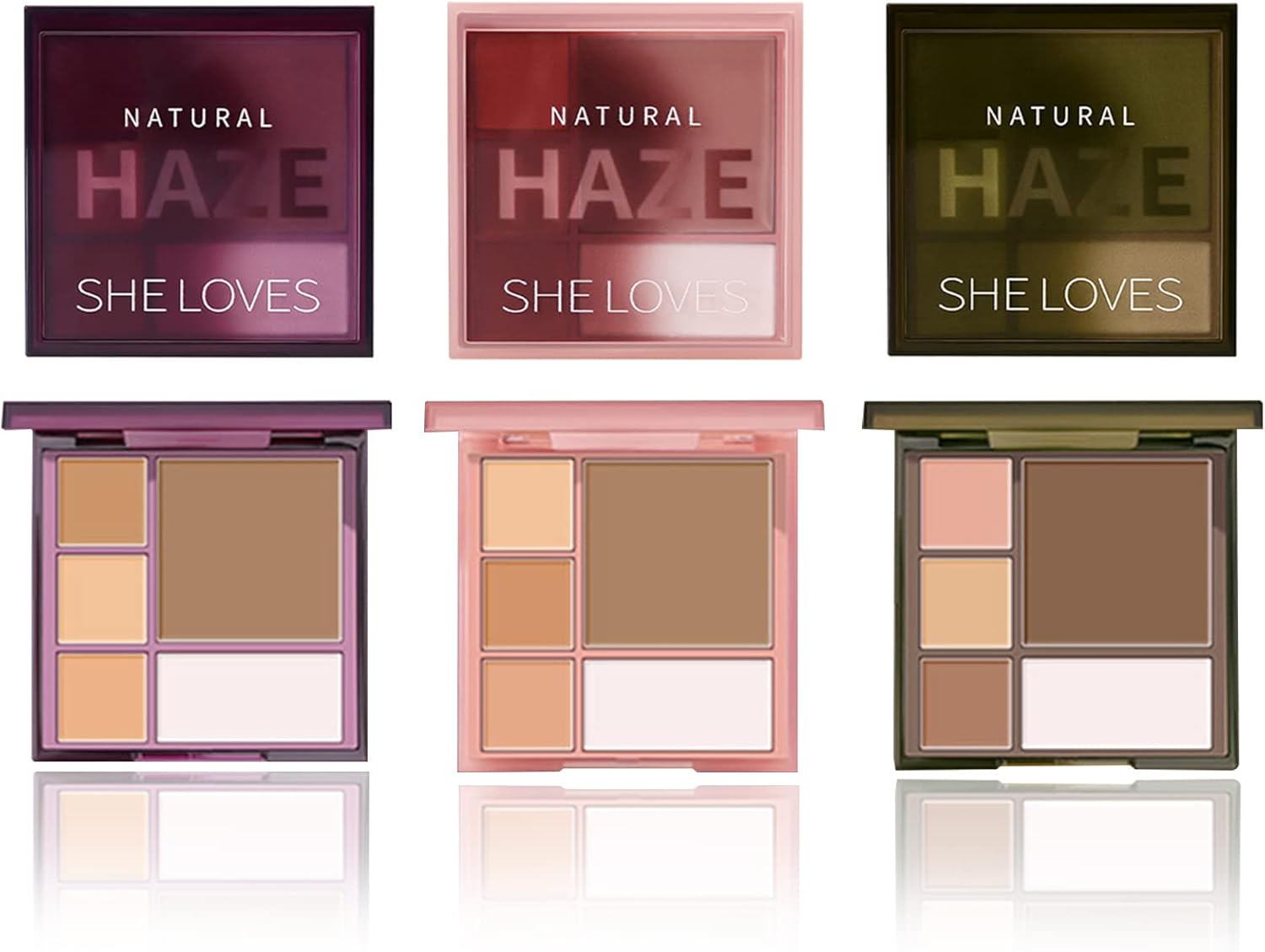 Joyeee Cream Contour Palette,Professional Makeup Cream Contour Kit,Concealing,Highlighting & Contouring Makeup Palette