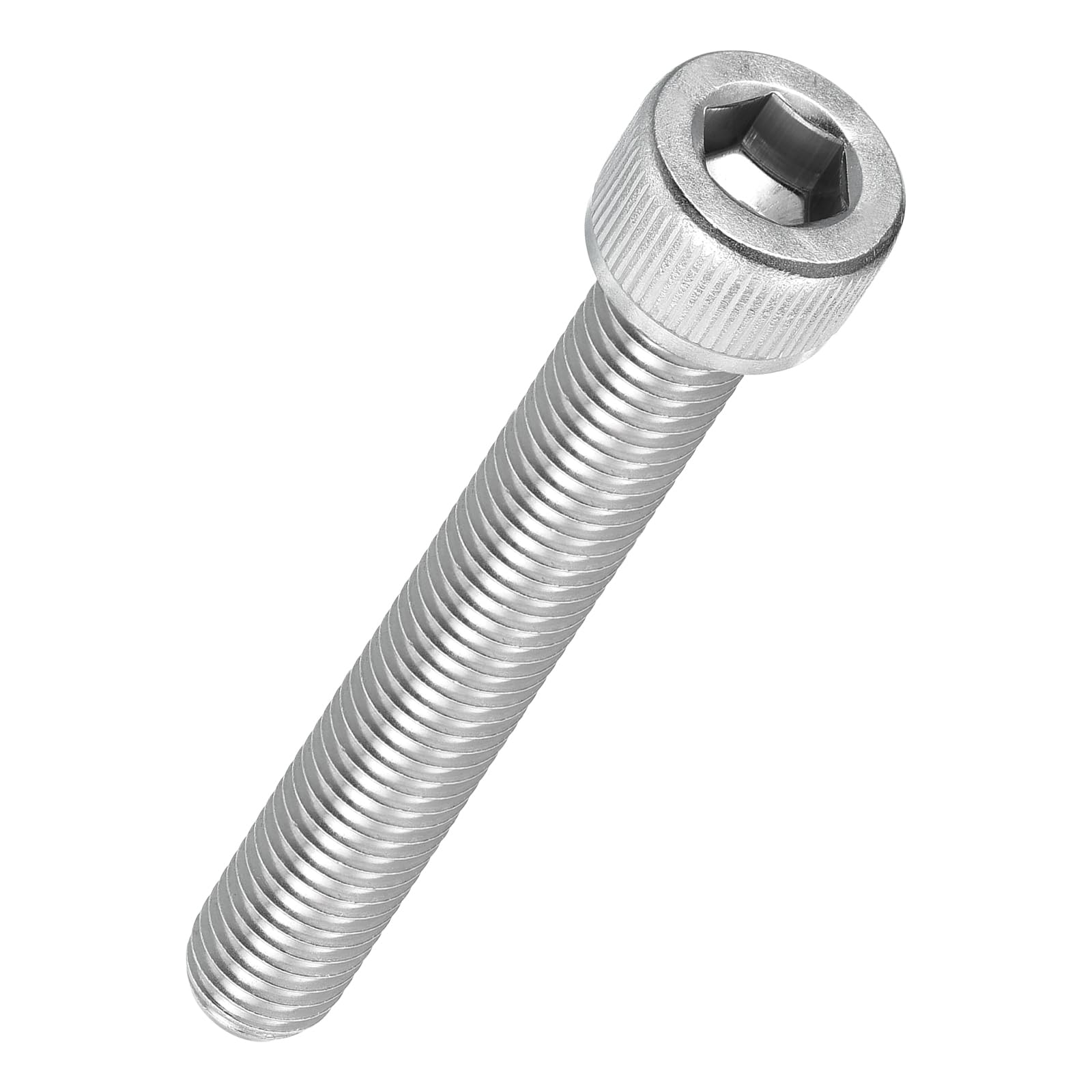 Kozelo 2pcs Socket Head Cap Screws - [M10-1.5 x 70mm] 304 Stainless Steel Allen Socket Drive for Electrical Motor 3D Printing Fan Engine Replacement Use, Silver — image 1