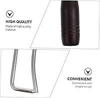 Vista 5 de GANAZONO Pinzas largas para barbacoa con mango de haya maciza, pinzas para parrilla de cocina al aire libre, 1 ud