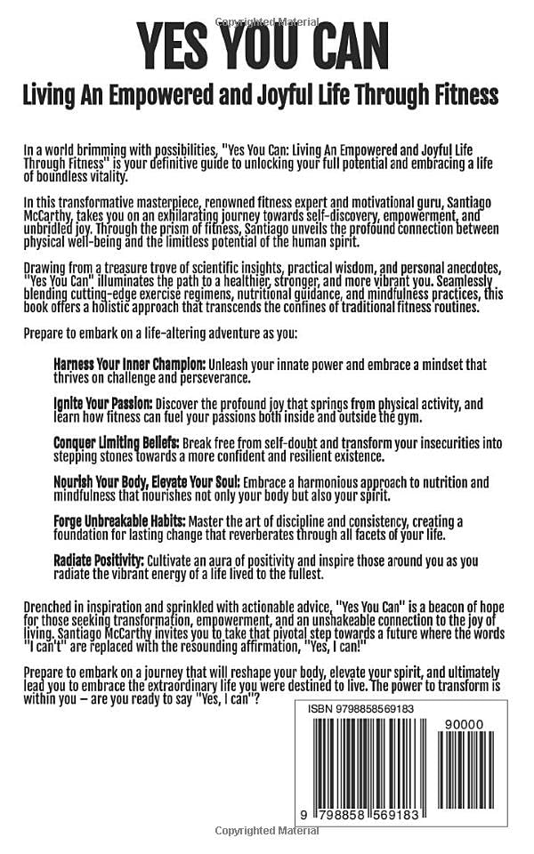 Vista 2 de Yes You Can Living An Empowered and Joyful Life Through Fitness