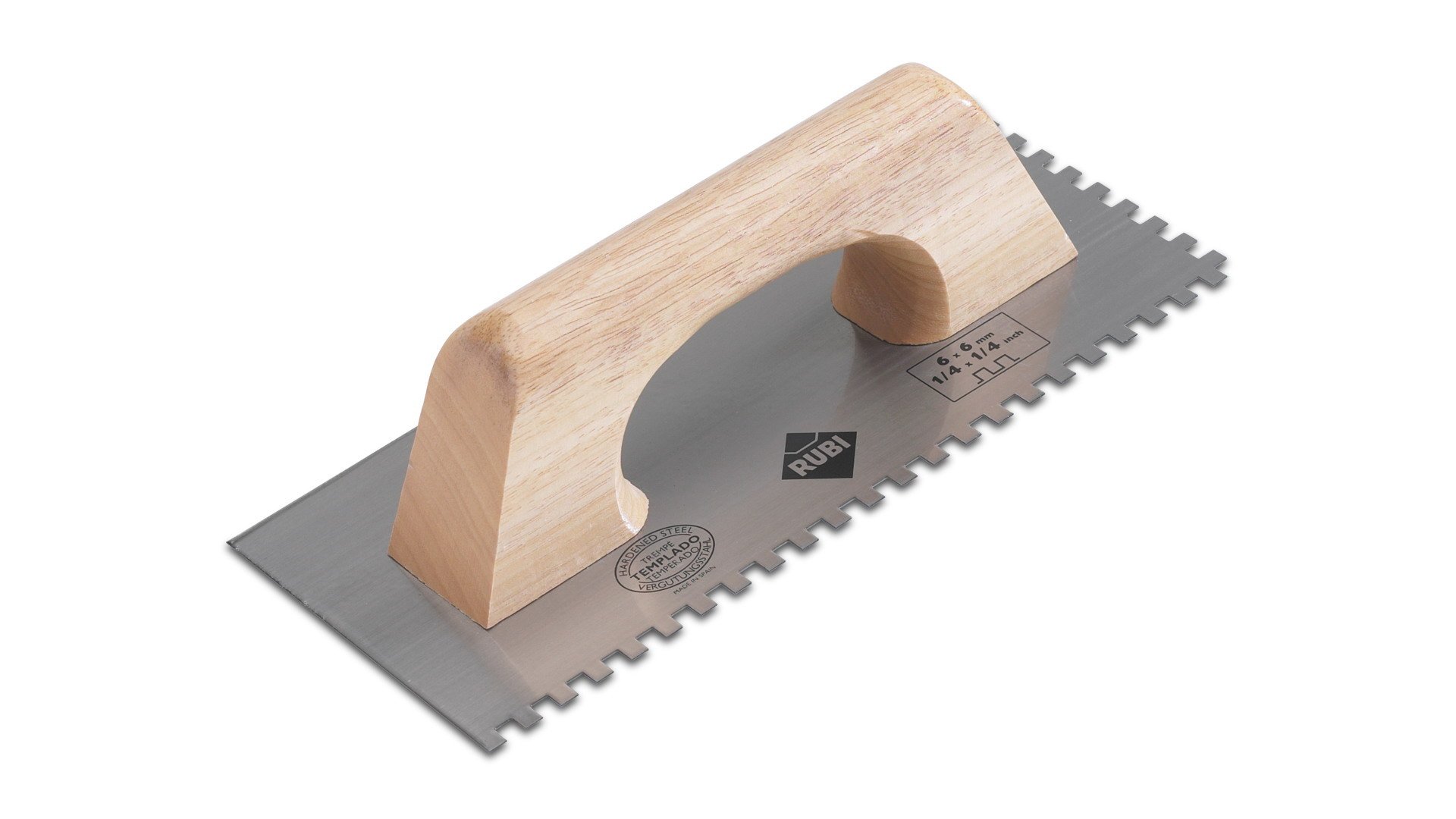 Rubi - Peine Acero 28 Cm. (3 X 3) (65989)