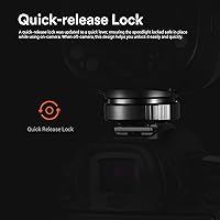 Vista 5 de Godox V860III-S Flash para Sony, 2,4G TTL Flash HSS Externo 1/8000s, 480 Destellos de Potencia Completa, Lámpara de Modelado LED de 10 Niveles