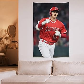 大谷翔平　タペストリーポスターセット Amazon.co.jp: 大谷翔平 タペストリー ポスター 大判