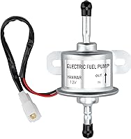 Slother 12V Electric Fuel Feed Pump 129612-52100 for Yanmar 4TNV88 3TNV88, Takeuchi TB230, Hitachi ZX30U-2, John Deere - Durable Replacement