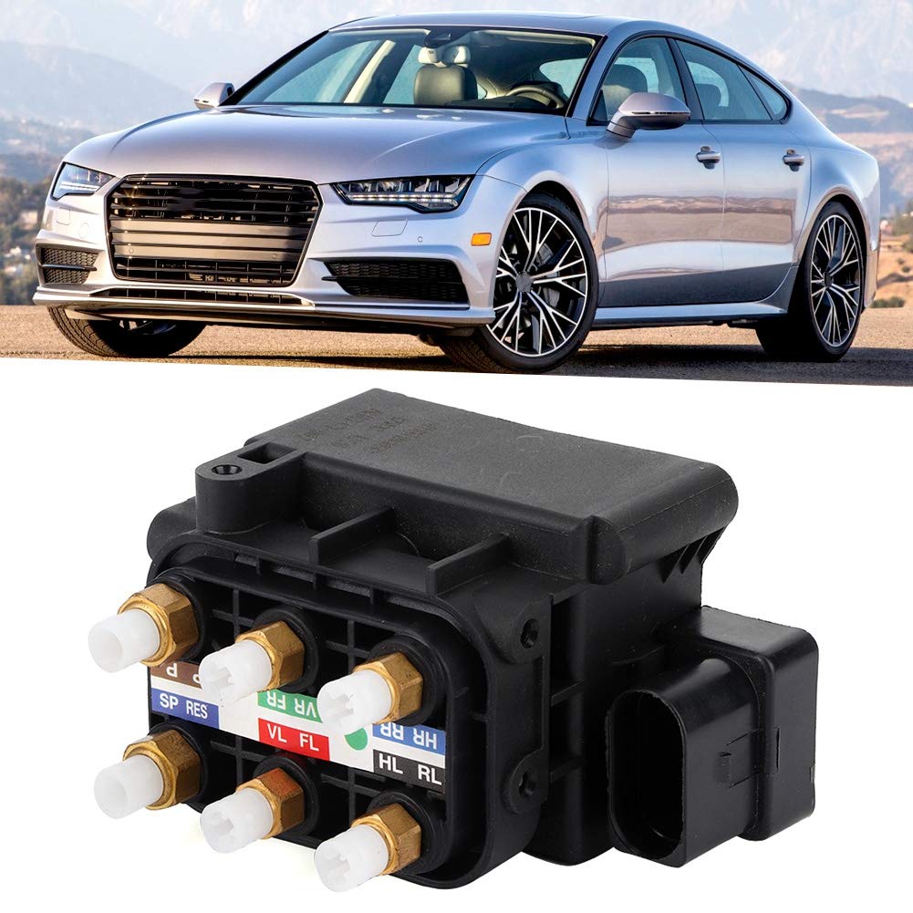 Válvula Compresora de Suspensión Neumática de para A8 D4 S8, Exquisito Compresor de Suspensión Neumática para Automóvil para S6 Allroad, 1 Válvula Compresora de