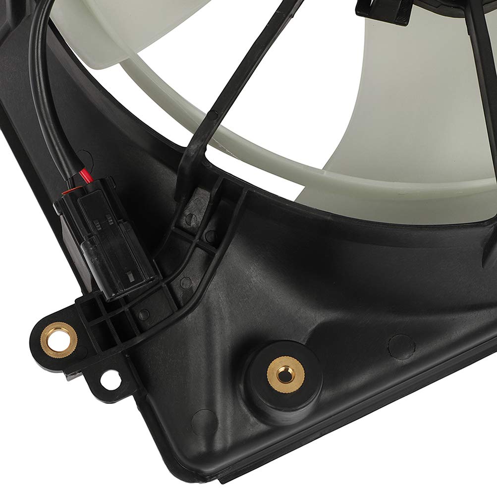 ALEGE Radiator Fan Assembly Fit for 2013-2015 for Acura ILX 2012-2015 for Honda Civic, Replace OE:317-55041-102