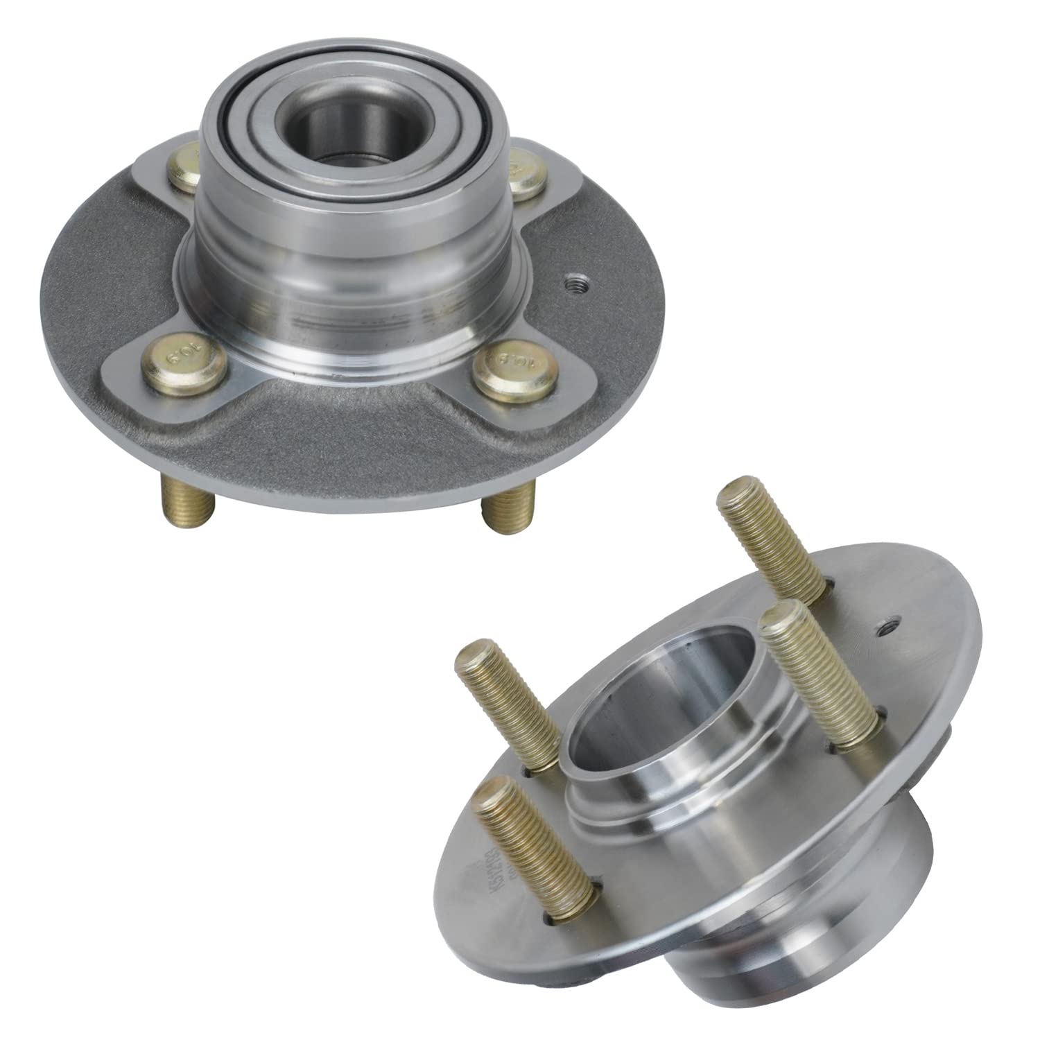 Detroit Axle - 4WD Front Wheel Bearing Hubs for Ford F-250 F-350 Super Duty 2011-2016, Replacement 2012 2013 2014 2015 F-250 F-350 Super Duty (SRW) Wheel Bearing and Hubs Assembly Set