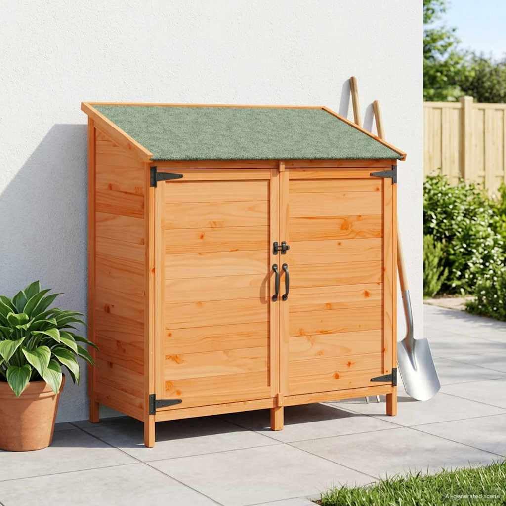 Abri de jardin en bois étanche pour protéger vos outils de jardinage