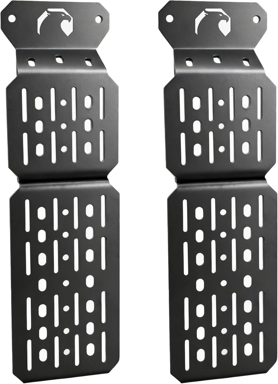 Truck Bed Rail Side Mount Holder Fit for Toyota Tacoma 2005-2026, for Toyota Tundra 2007-2026, Bed Rail Modular Accessory Mount for Bike, Shovels, Axes, Recovery Plates, Fuel Tanks 2pcs