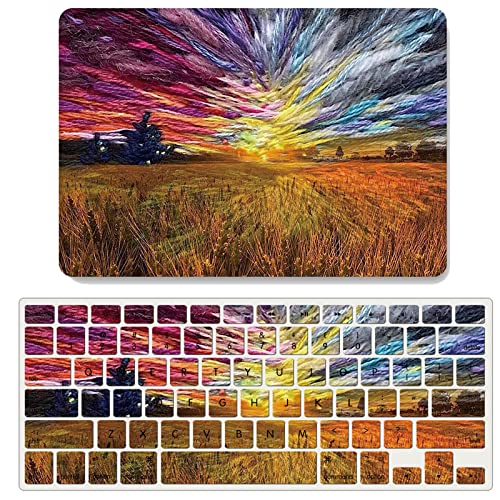 Funda MacBook Pro 15 A1286 estilo pintura al óleo para proteger tu portátil en la cafetería