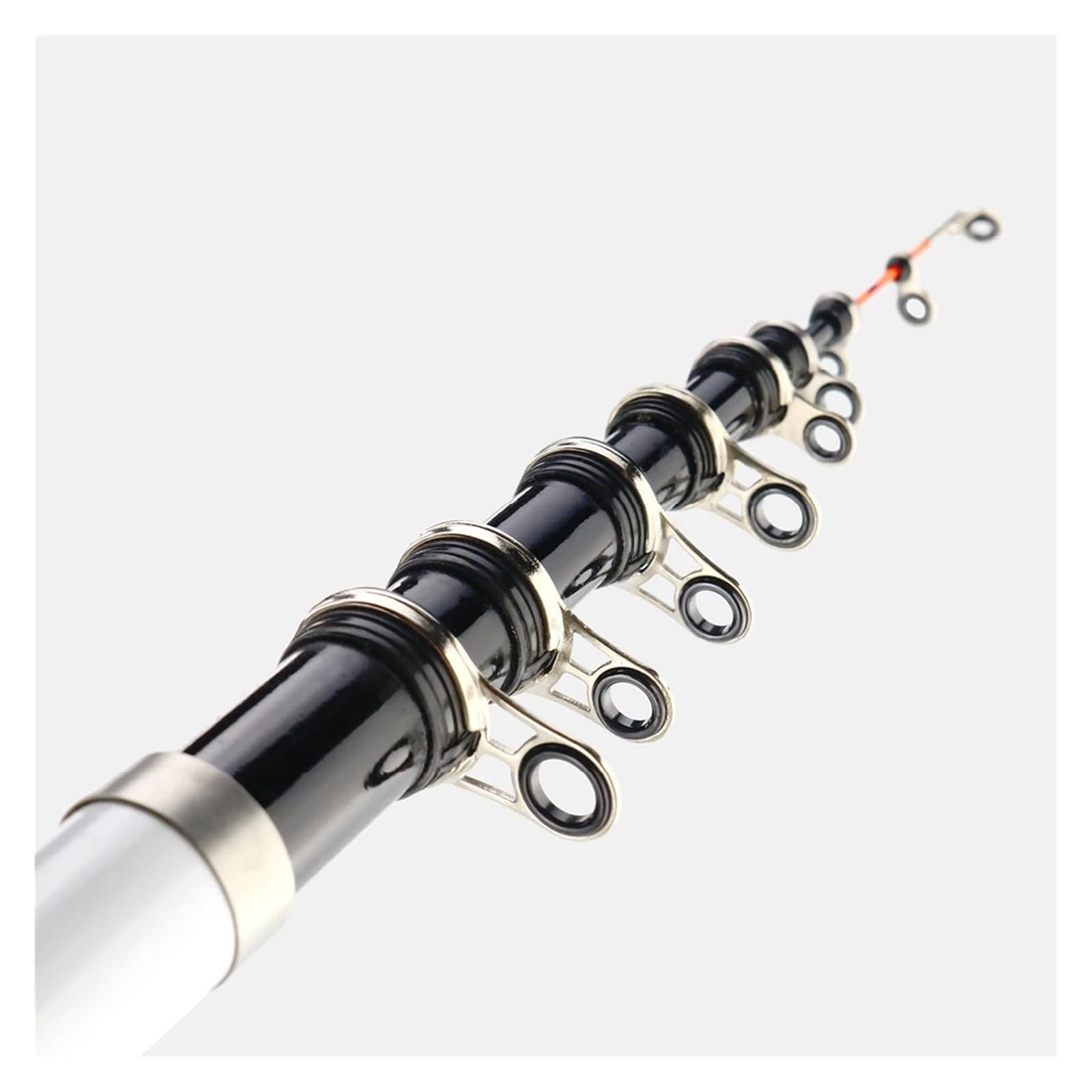 Canna da Pesca Canna Da Pesca Alla Carpa 1.5M-3.0M Feeder Portatile Leggero Telescopico In Fibra Di Carbonio Duro per Acqua Dolce e Salata