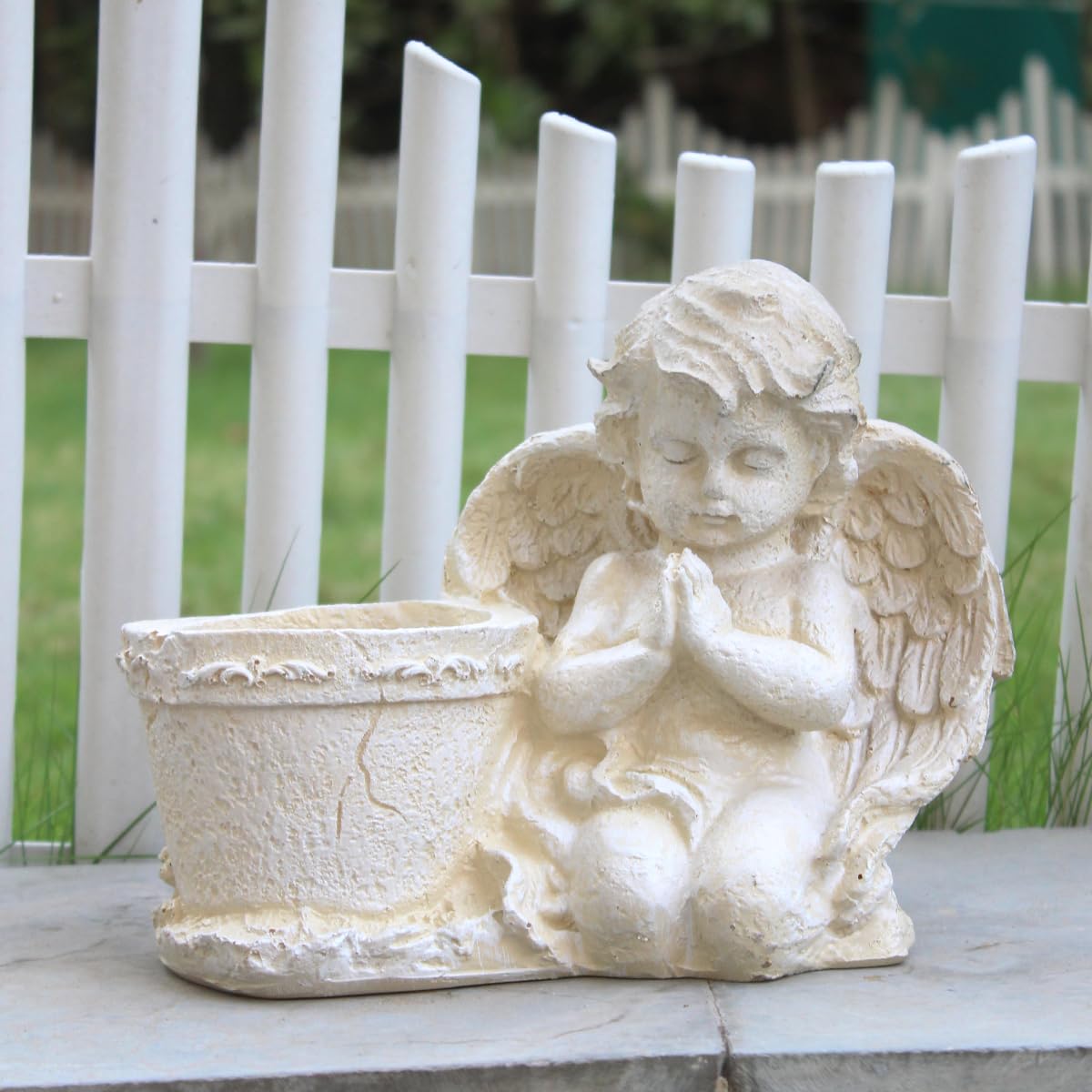 See full amazon price history chart for Wonderland Style 2 Praying Angel with Planter, Pot, Container, for Home Decoration, Garden Decoration Wonderland Style 2 Praying Angel with Planter, Pot, Container, for Home Decoration, Garden Decoration (B0D4M7PRSS) Amazon Price History, Amazon Price Tracker