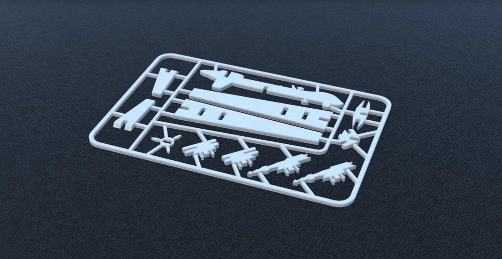 Beoals Model Aircraft Kit, Military Plane Assembly Set, Scale Model Construction Kit,Multicolor 3. - Image 4 thumbnail