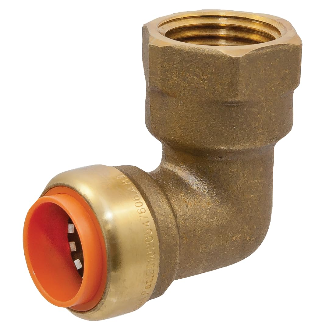 Coude P707-3-LF 1/2 PUSHXF 90 pour rénover la plomberie de cuisine et salle de bain