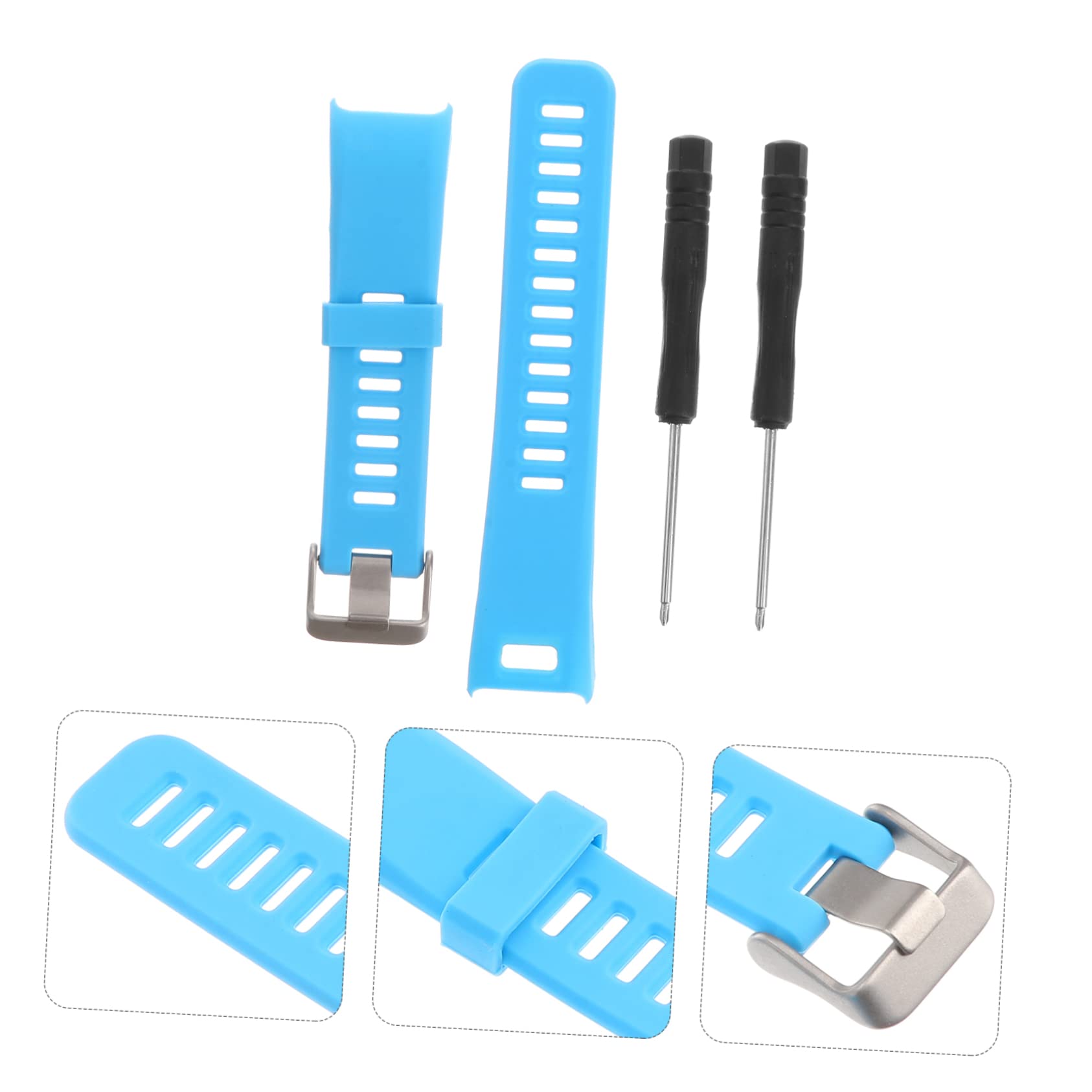 Correa De Silicona Banda De Goma De Silicona Bandas Señoras Relojes Inteligentes Pulsera De Silicona Deporte Correa De Reloj Pulseras De Silicona Ejercicio Reemplazar Muñequera