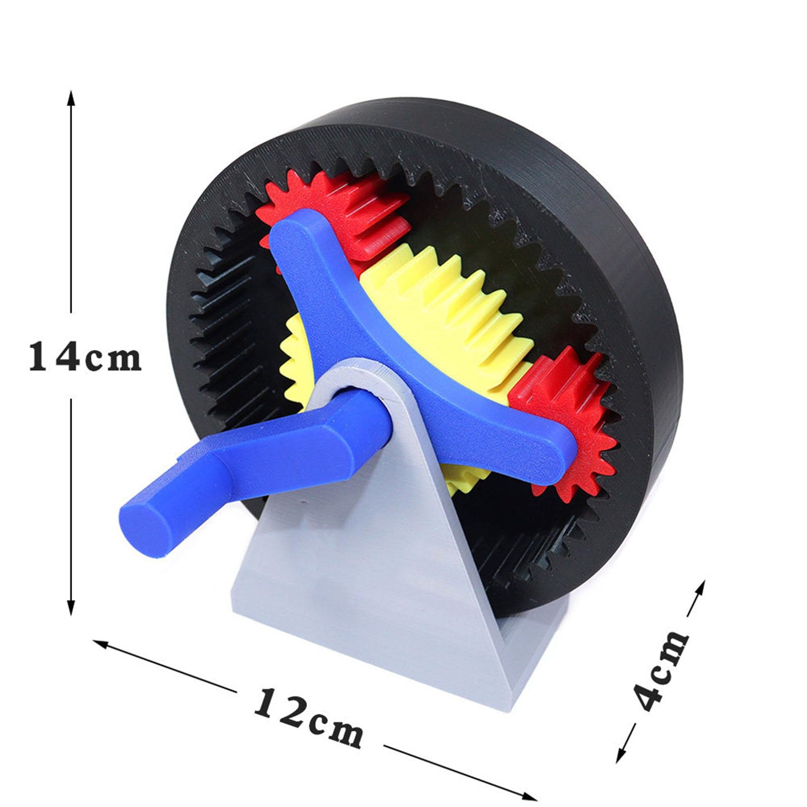 Model przekładni planetarnej, zestaw narzędzi mechanicznych DIY, zestaw demonstracyjny przekładni planetarnej z nadrukiem 3D, do nauczania nauk mechanicznych