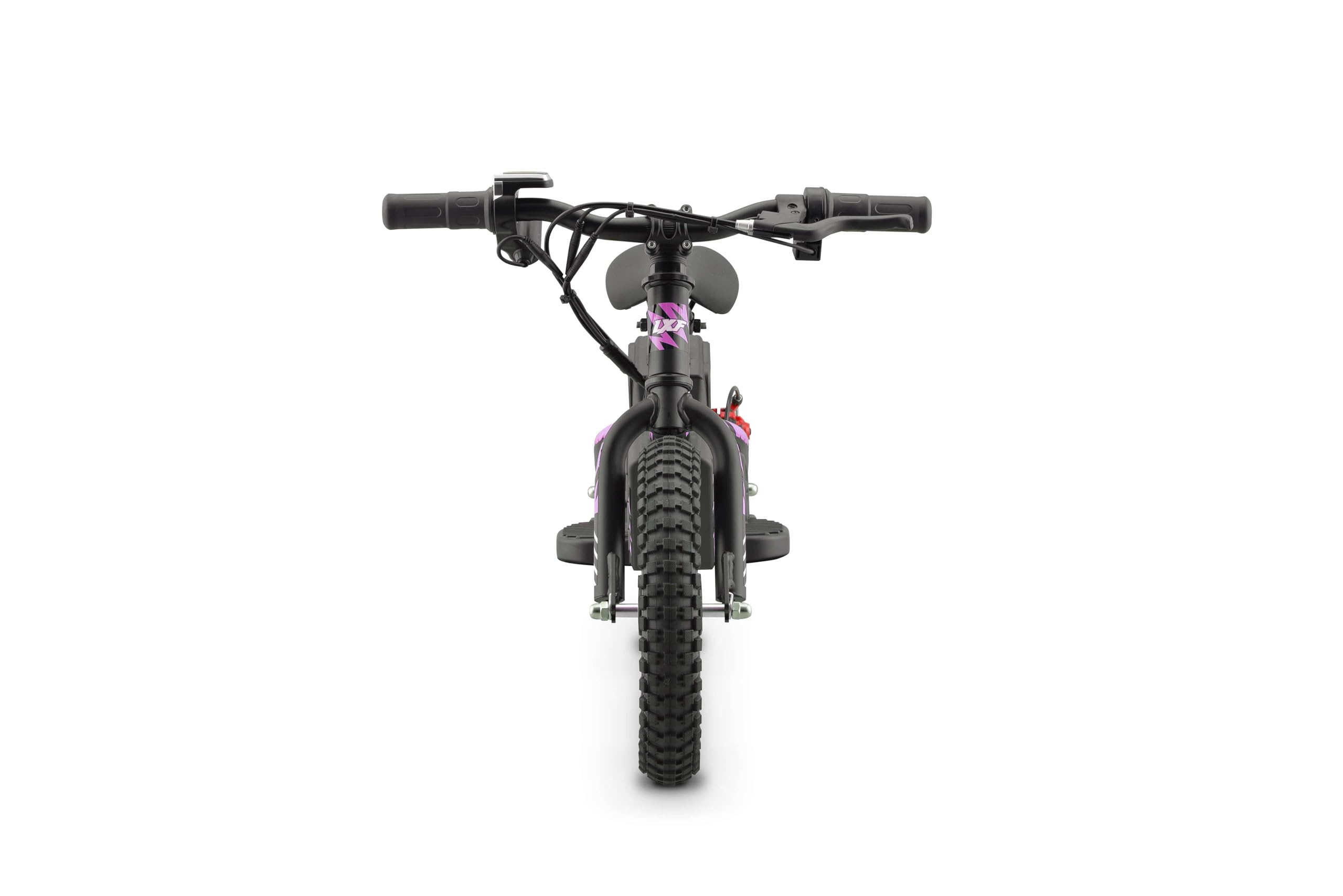 LXF Draisienne électrique Enfant Kookie 12" Black Edition, 250w, Batterie Lithium-ION 21V, Selle réglable, Frein à Disque arrière