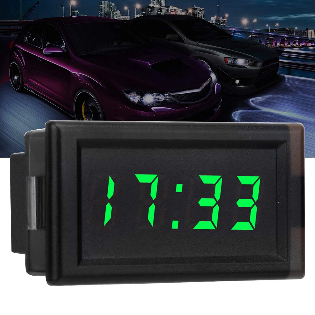 Horloge Numérue ure,Horloge ure,D Clock Digital,Horloge De ure Horloge Numérue Pour Horlogee ure Redreur'teur De Sports Motés (Vert)