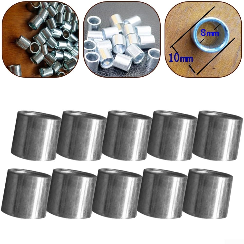 Entretoise de roulement de roue 10 mm x 8 mm compatible avec les trottinettes et patins à roues alignées