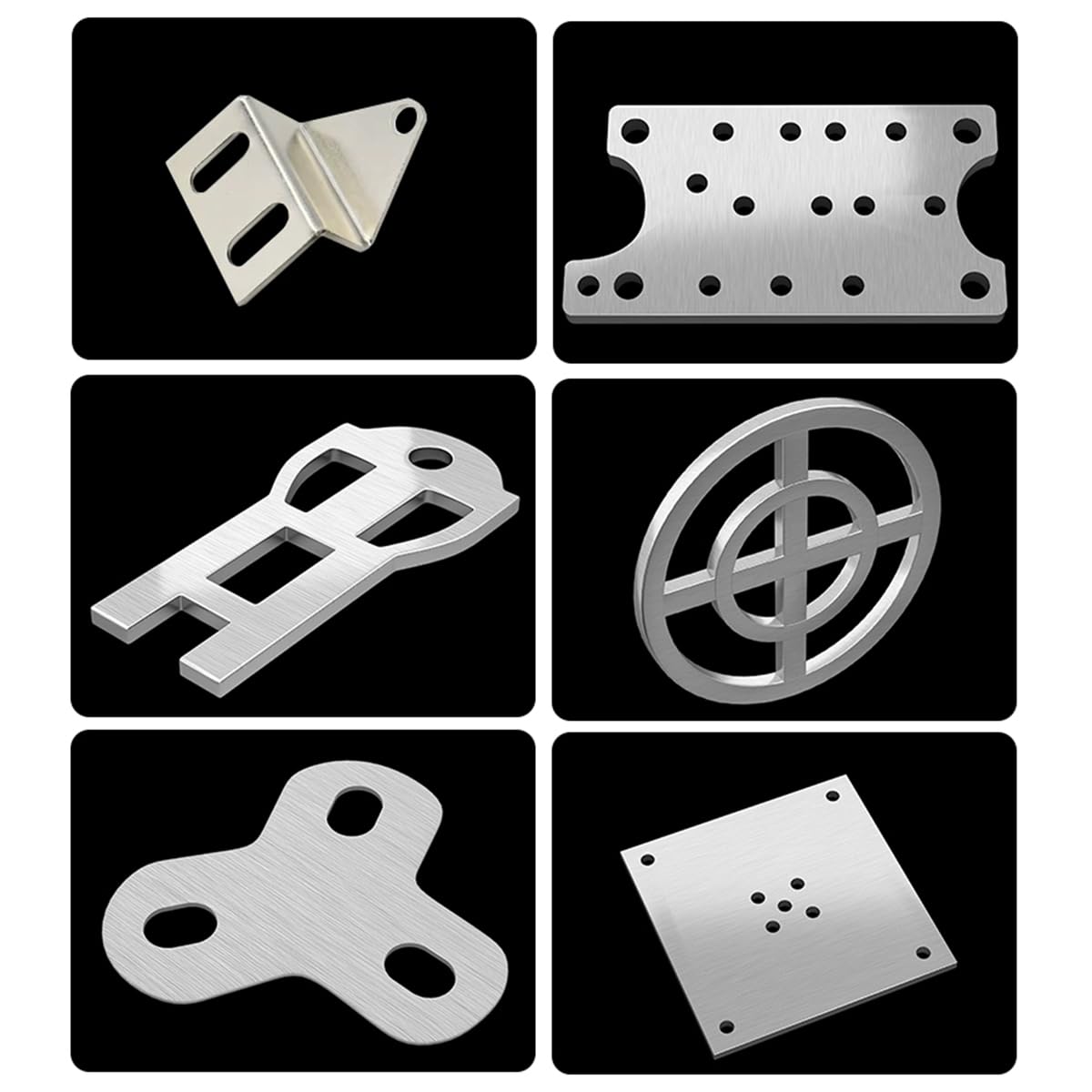 Lastra di Alluminio Piastra Piana Metallo Taglio per Officina, CNC, Artigianato, Modellismo, Riparazioni, Progetti DIY,500mmx500mmx6mm(1pcs)