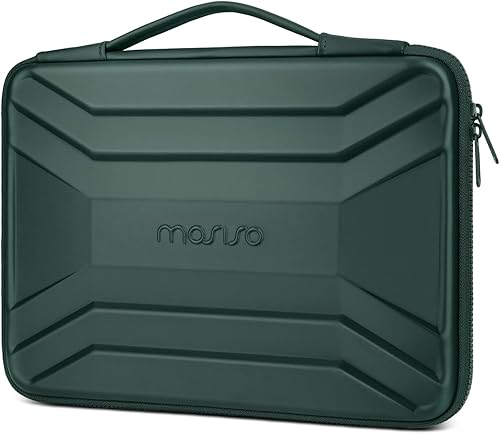 Miniatura 8 de MOSISO Funda rígida para portátil de 15-16 pulgadas, bolsa impermeable y a prueba de golpes de 15.6 pulgadas compatible con MacBook HP Dell, funda