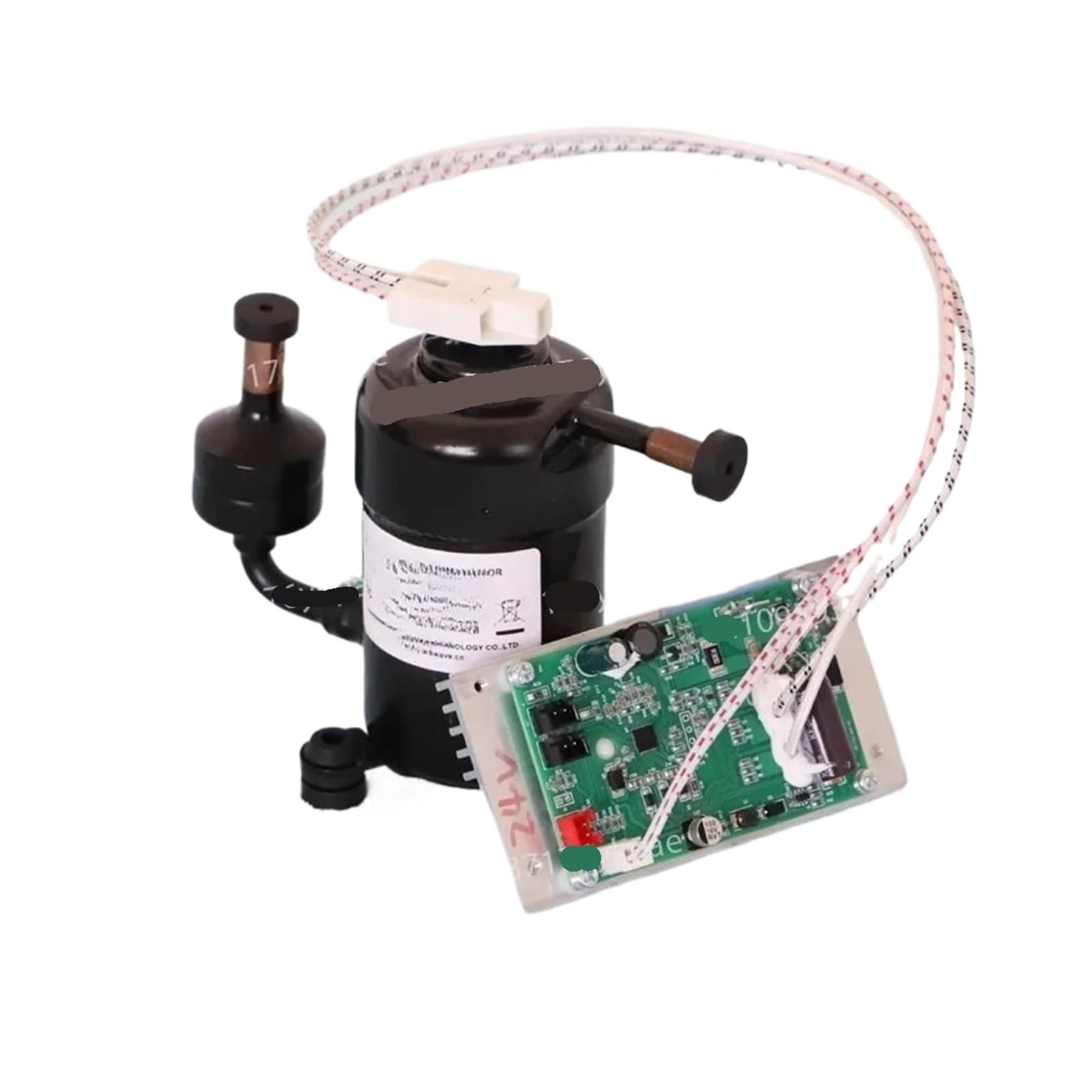 Compresor de aire 12V para nevera camper y minirefrigeración en camiones o uso marino V12 Slim 450W