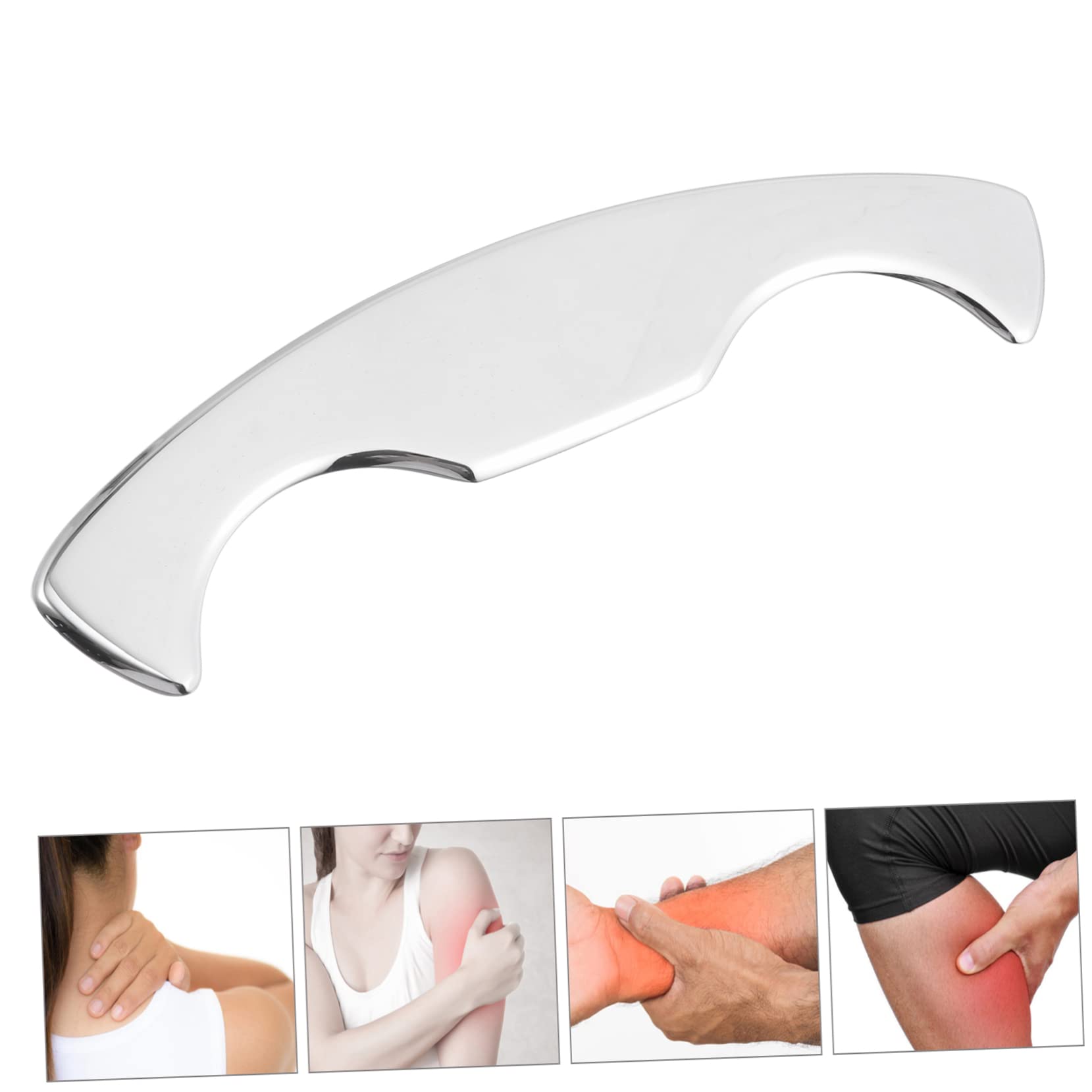 Facial Inoxidable Para Masaje Herramienta De Para Espalda Piernas Brazos y Cuello Para Relajar Músculos y