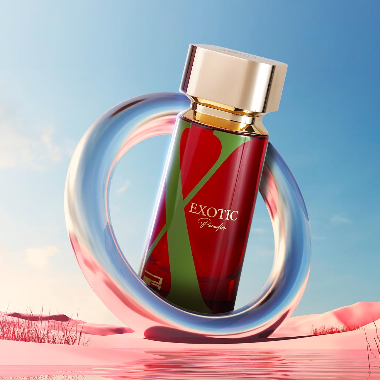 Rue Broca Exotic Paradise Pour Femme Eau de Parfum, 3.4 Fl. Oz – Fruity Floral Fragrance for Modern Women
