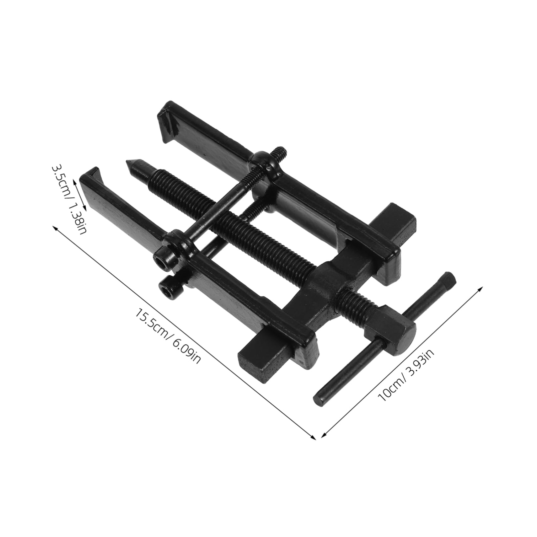 BRIGHTFUFU Motorcycle Bearing Puller Tool Kit Adjustable Two Jaw Remover for Bearing Disassembly Blind and Gear Applications Versatile and Durable Design for Mechanics