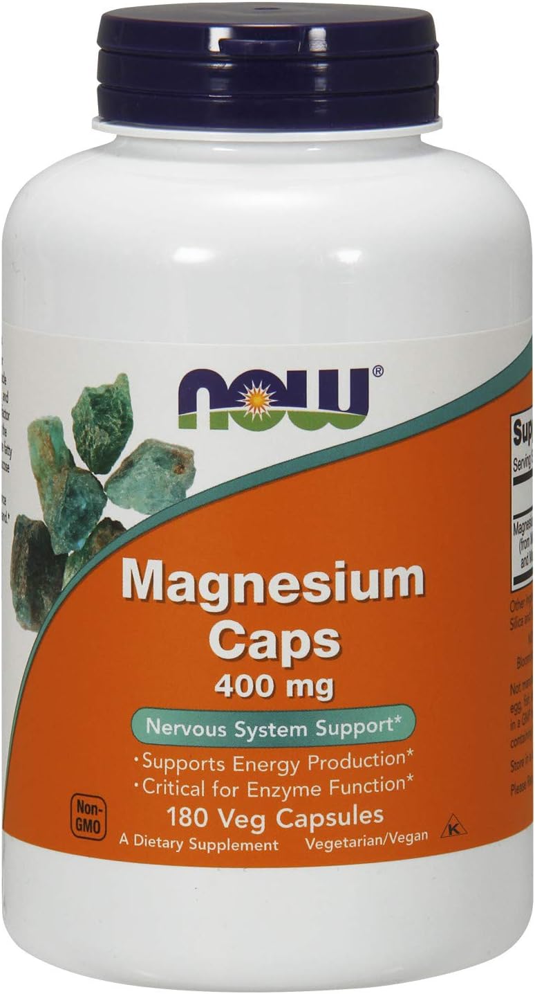 Buy Now Supplements Magnesium 400 Mg Enzyme Function Nervous System Support 180 Capsules Online In Turkey B00cpjegmw