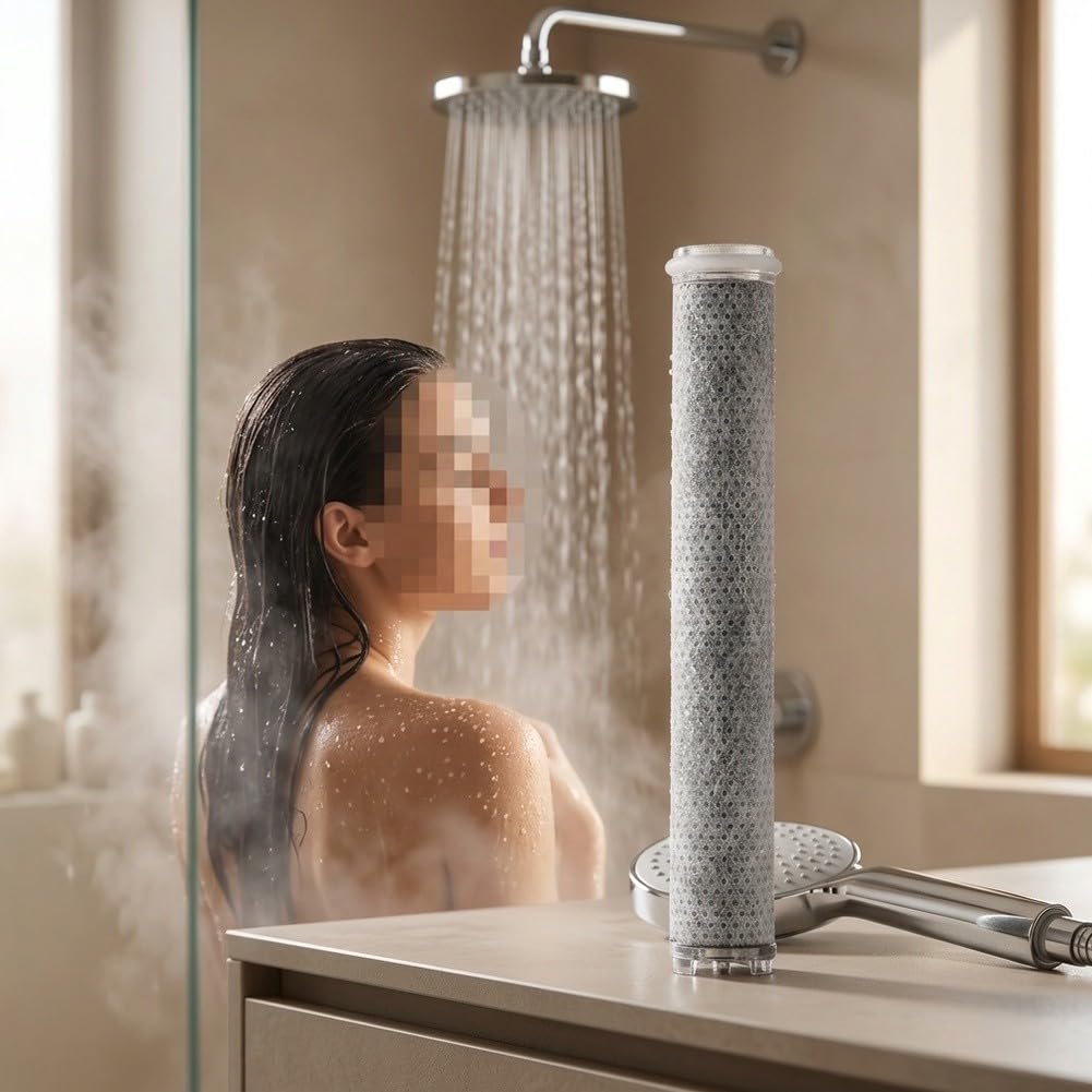 Fauhapyway para filtro para ducha Activado ACF para elimina Impurezas Agua