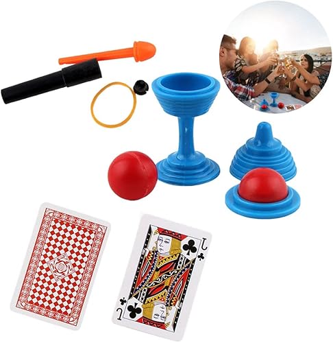 Miniatura 4 de Juguete mágico, accesorios para espectáculo mágico, jarrón, fiesta, espectáculo, juguete clásico, bola de desaparición, accesorios mágicos, 1 juego