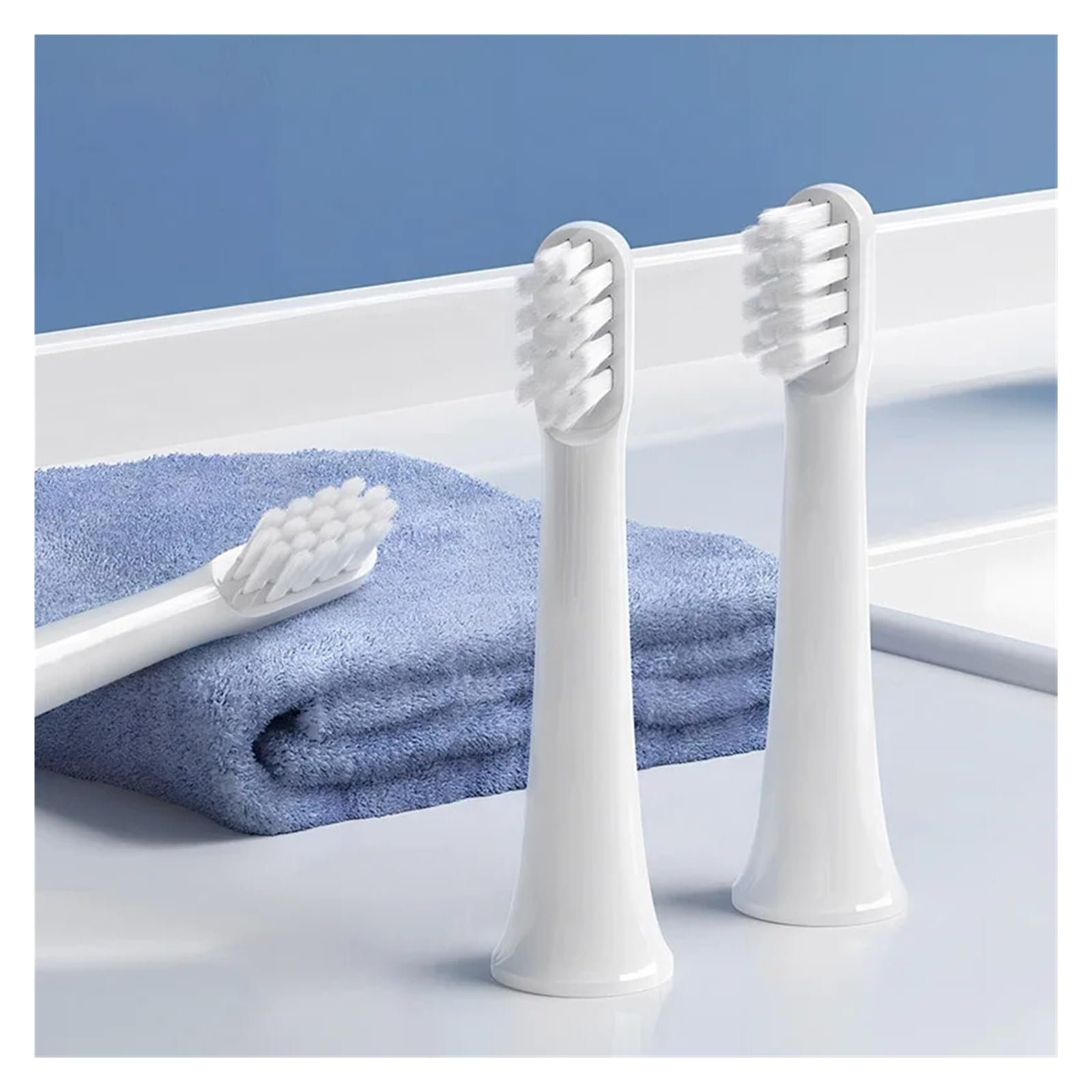 Generico 12Pcs Testine Di Ricambio, Compatibile Con MIJIA, T100