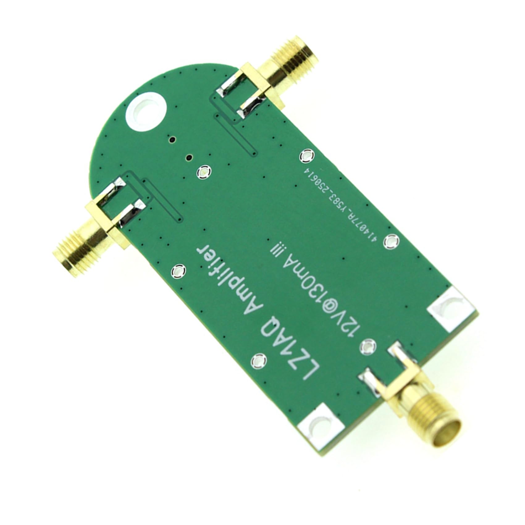 LZ1AQ Lot de 2 antennes à onde courte 50 kHz jusqu'à 50 MHz 9 V à 12 V Module amplificateur SMA haute fréquence