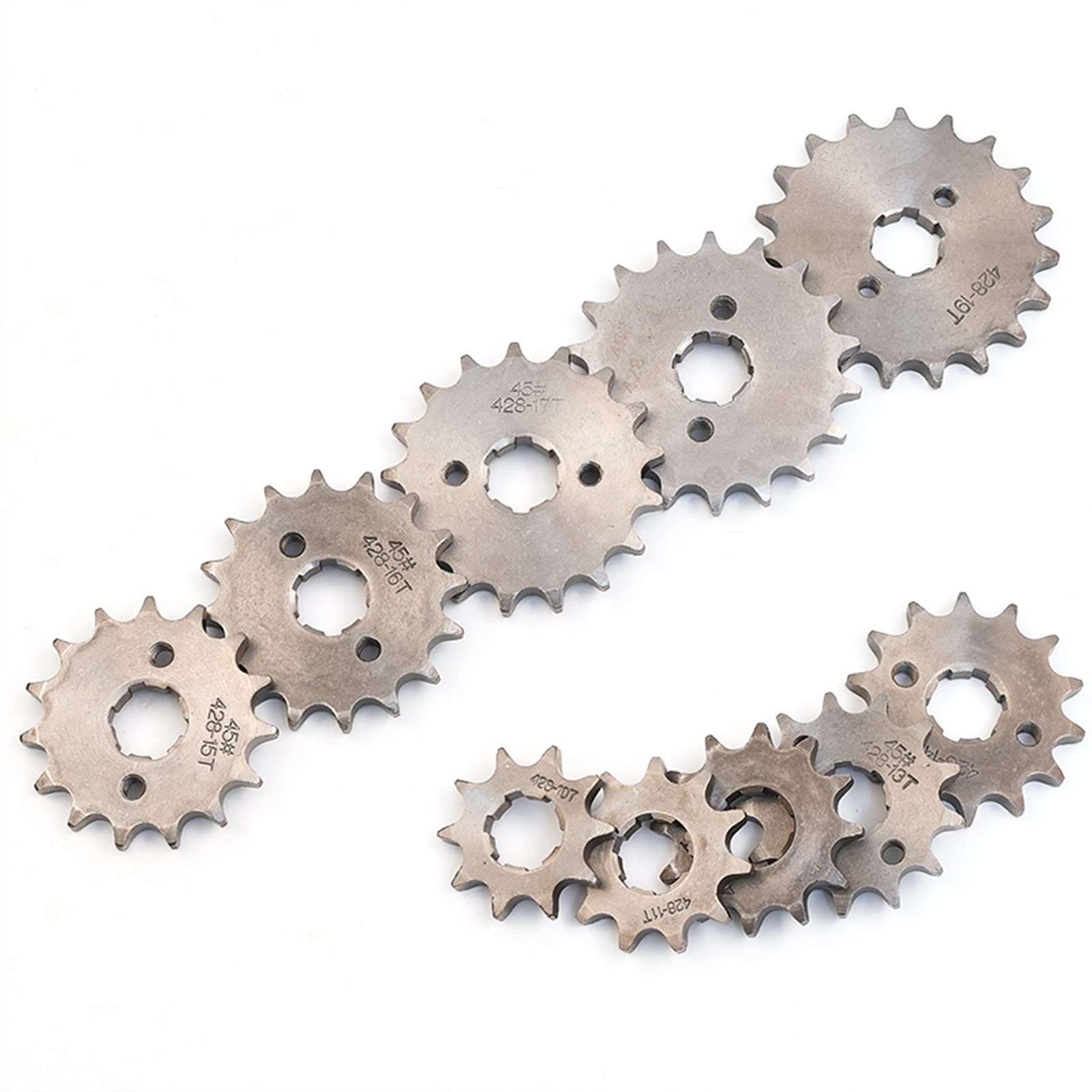Tandwielen en ketting set, Mash Fifty, 70cc, 85cc, 15 - 48, 17mm as, DID