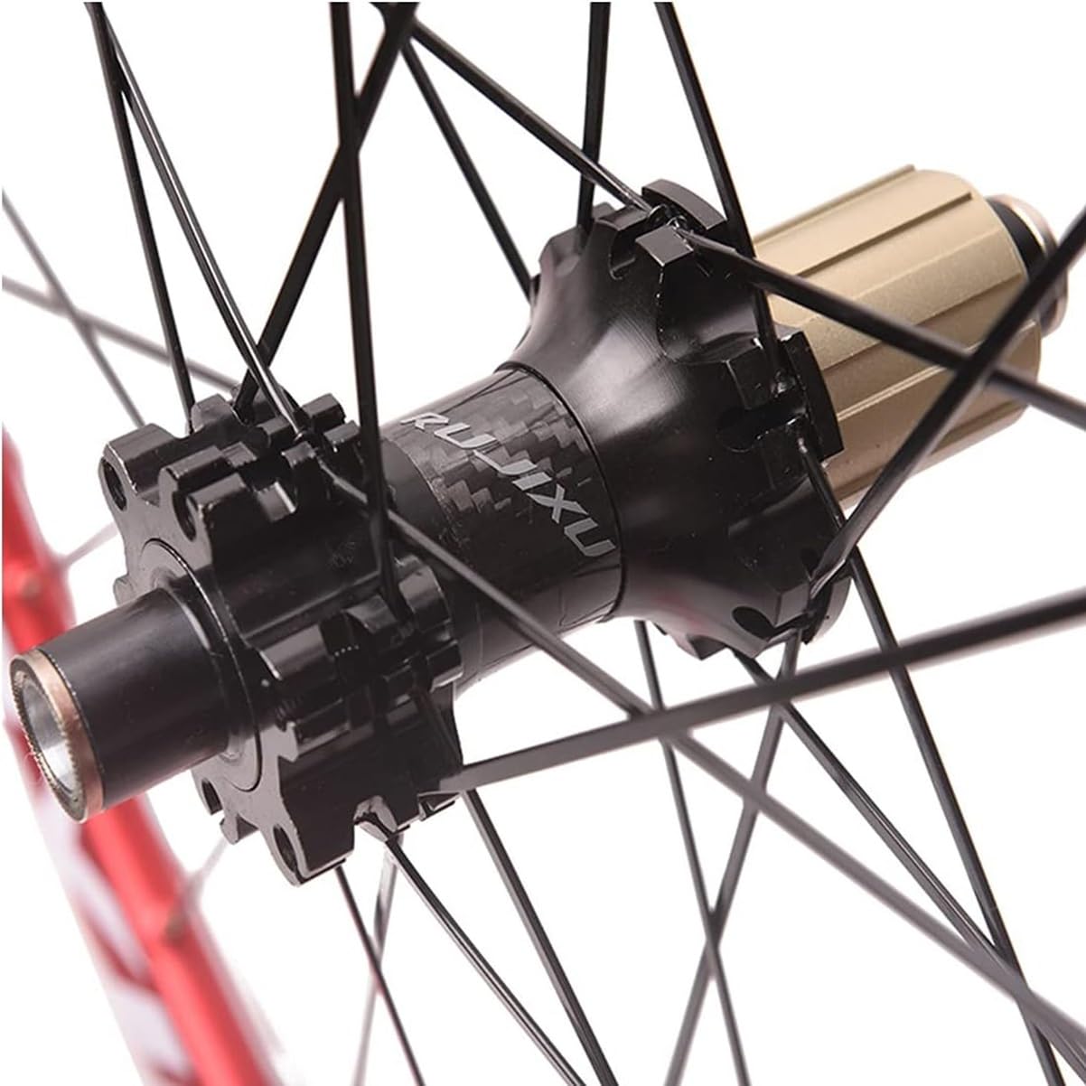 26/27.5/29Pulgadas Juego De Ruedas Mountain Bike Freno De Disco Eje Pasante