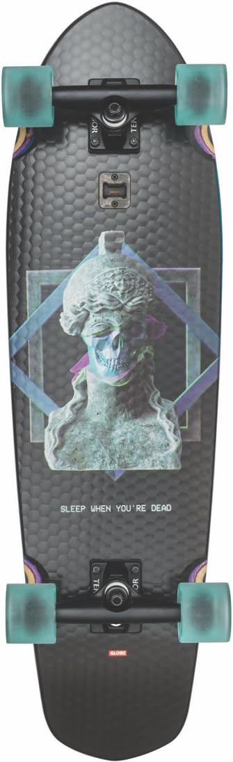 GLOBE Skateboards Big Blazer Cruiser Complete Skateboard, H+ Dead Athena