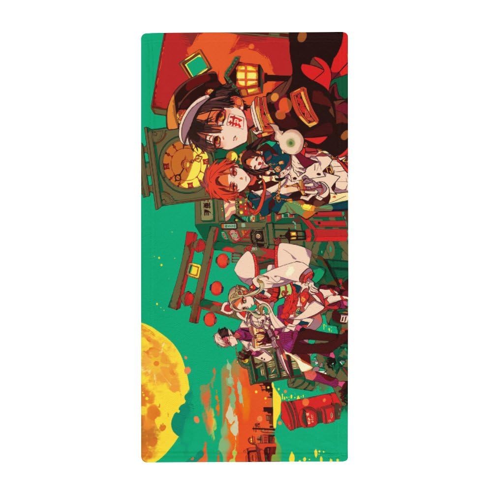 Amazon｜地縛少年花子くん フェイスタオル ホテル仕様 通気 マイクロ