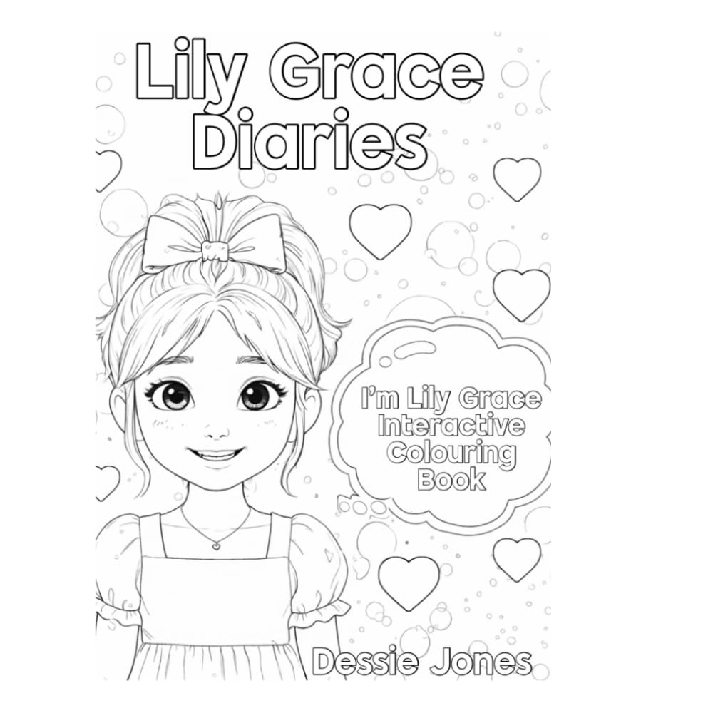 I’m Lily Grace: Colouring Book