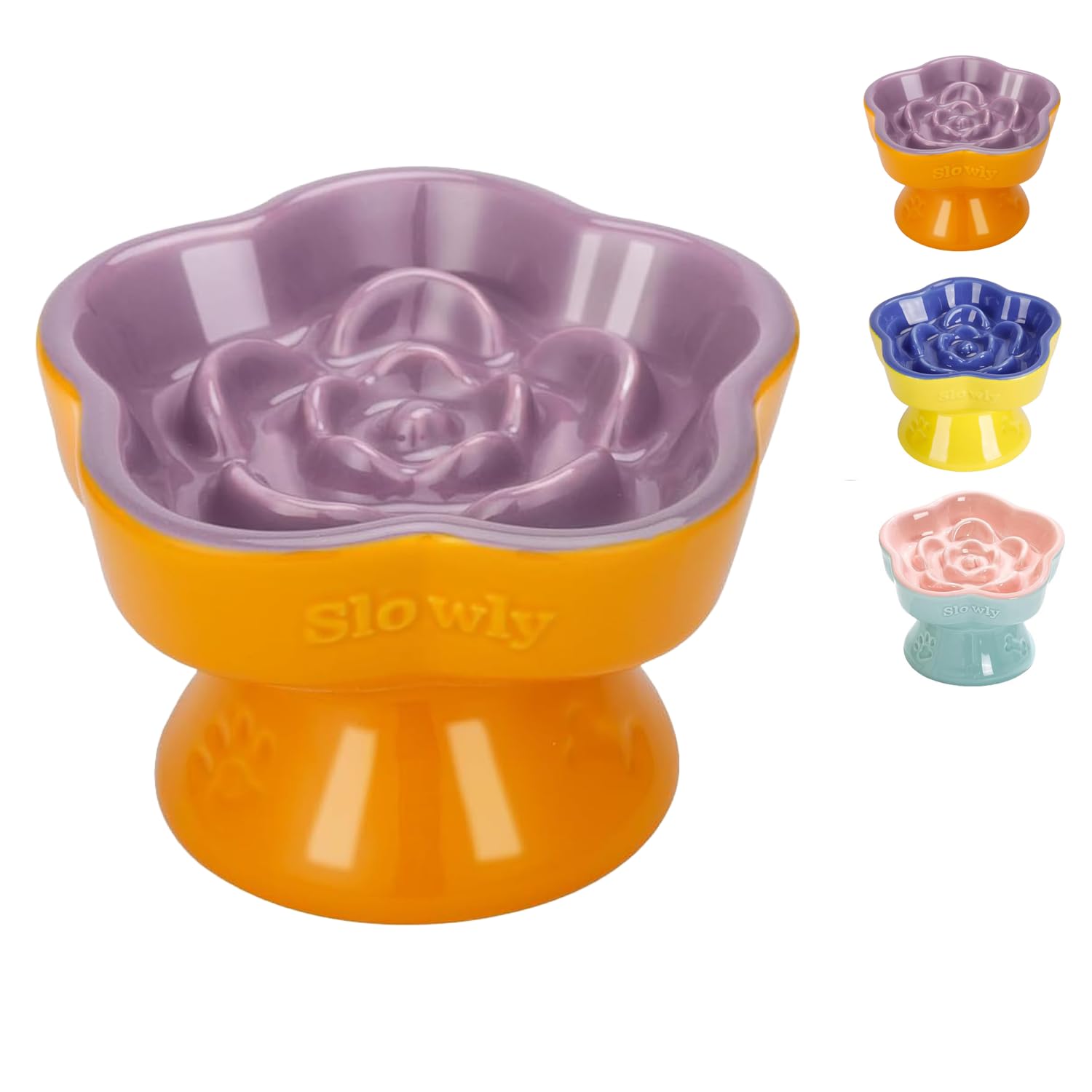 ZHUIYIWIN Anti-Slinging Bowl for Dogs Anti Sling Bowl, Dog Bowl