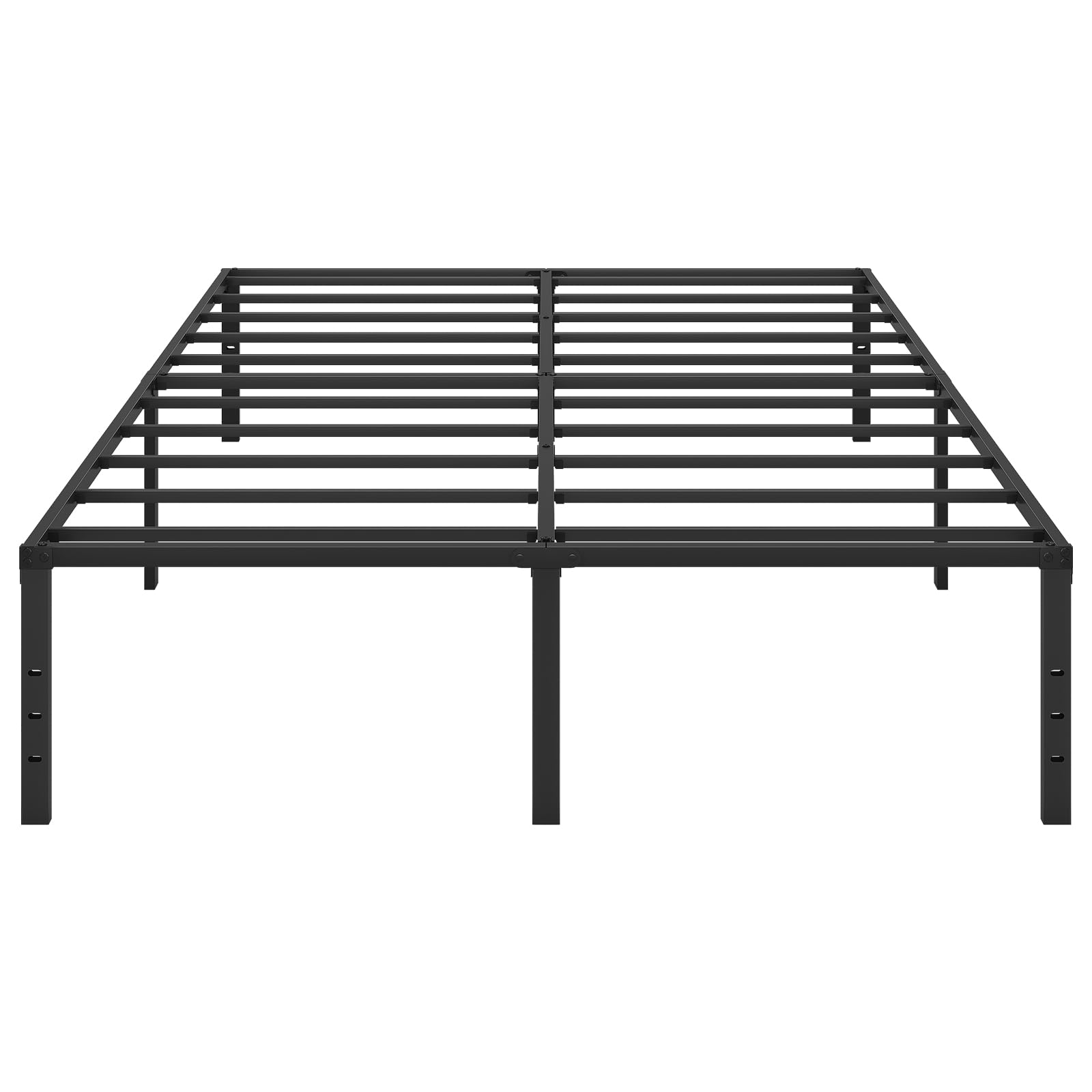 XXF Bed Frame, Metal Platform Bed Frame No Box Spring Needed, Bed with Heavy Duty Strong Support Slats, Noise Free, Easy to Assembly, Under Bed