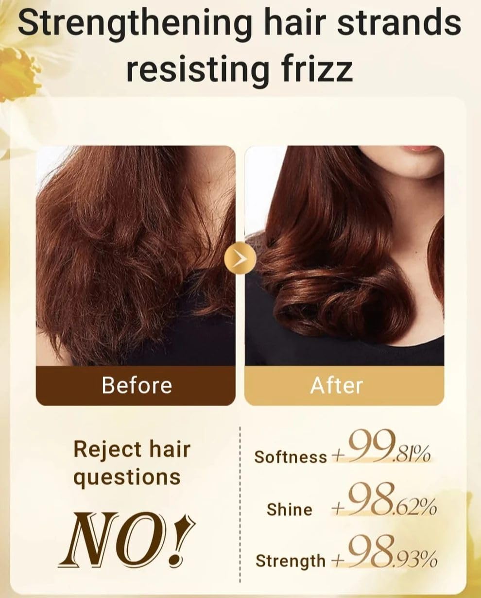 RutviRoshan Perfumed Hair Care Essential Oil Spray Repair Dry & Frizzy Hair 3