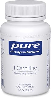 Pure Encapsulations - L-Carnitine 340mg - Bioavailable Amino Acid - 60 Vegetarian Capsules