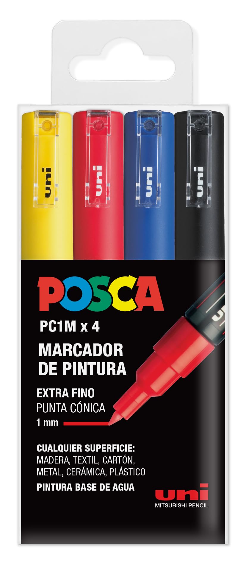 Uni Posca - PC-5M, Set di marker assortiti | Mondo Artista